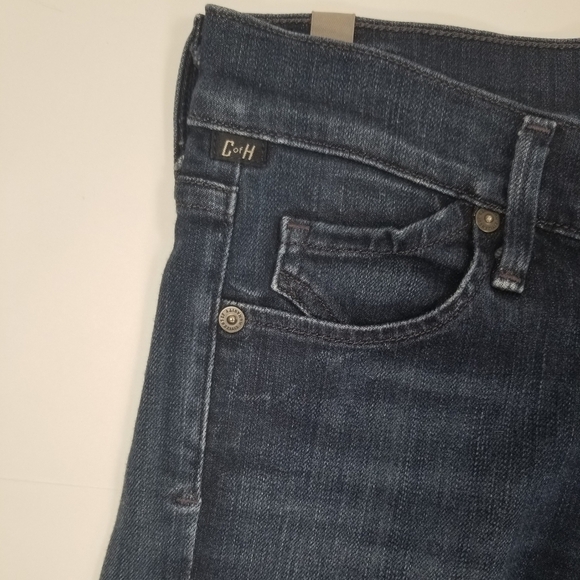 COH Avedon Skinny Low Rise Jean's 25 Dark Wash - Picture 3 of 8